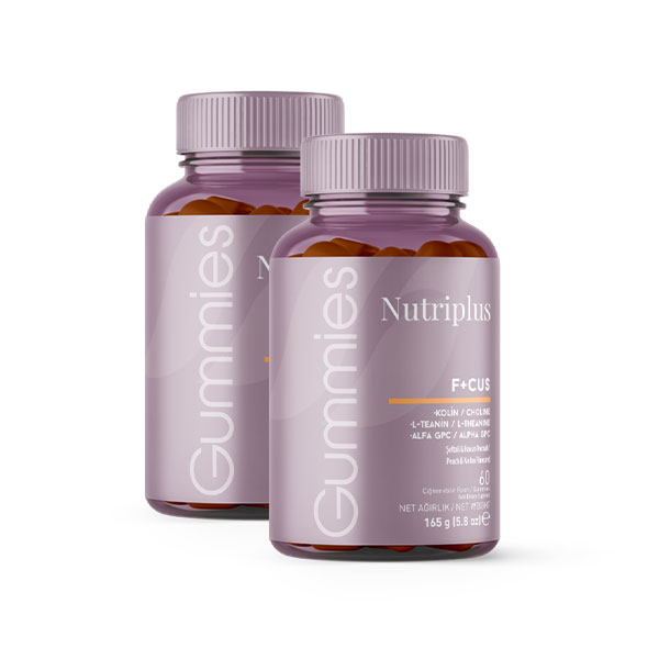 NUTRIPLUS საღეჭი აბები FCUS 60 აბი (2 ცალი)