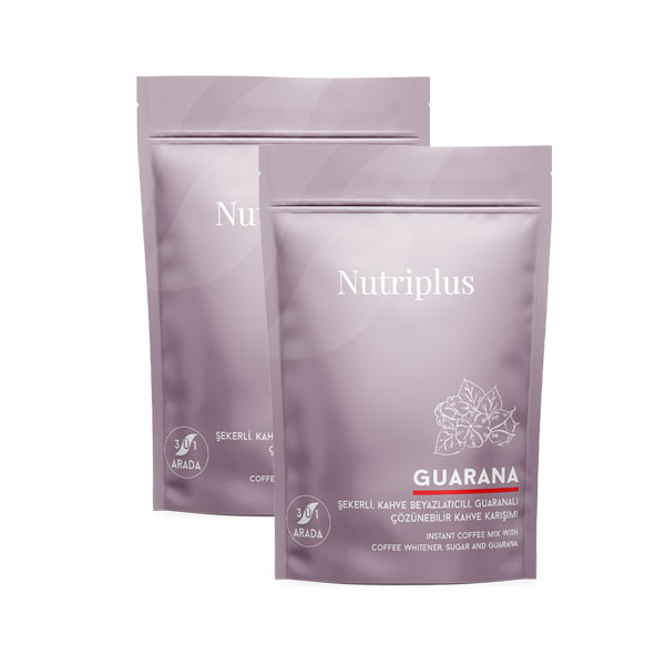 NUTRIPLUS ხსნადი ყავა GUARANA 3IN1 (2 ცალი)