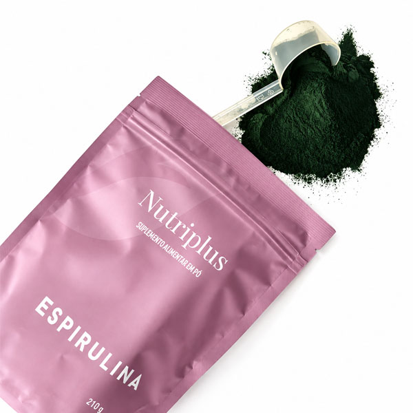 NUTRIPLUS სპირულინას ფხვნილი 210 გრ.