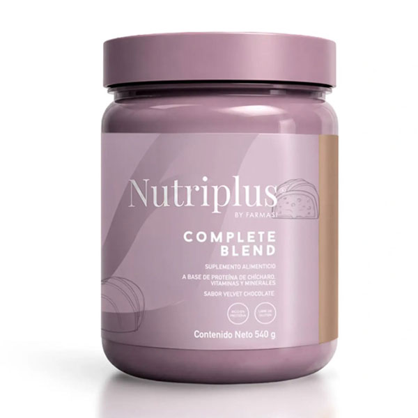 NUTRIPLUS შეიკი VELVET CHOCOLATE 540 გრ.