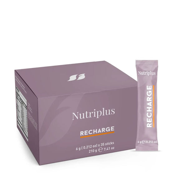 NUTRIPLUS საკვები დანამატი RECHARGE ერთჯერადი სტიკები