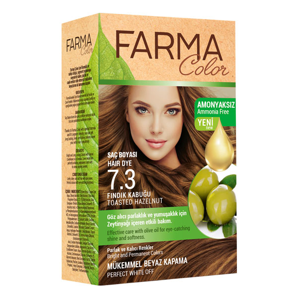 თმის საღებავი FARMA COLOR 7.3