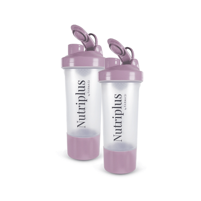 NUTRIPLUS ფიტნეს შეიკერი (ჭიქა 2 ცალი)
