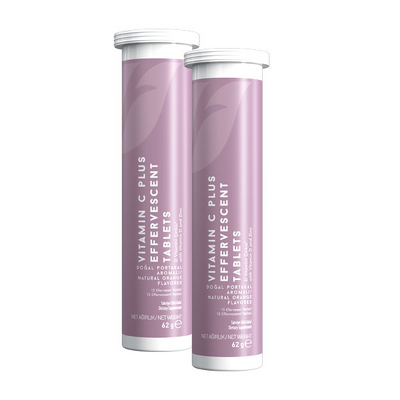 NUTRIPLUS ვიტამინი C PLUS 15 შუშხუნა აბი (2 ცალი)