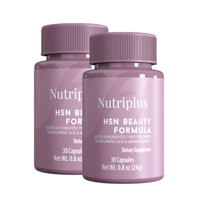 NUTRIPLUS სილამაზის ფორმულა HSN 30 კაფსულა (2 ცალი)