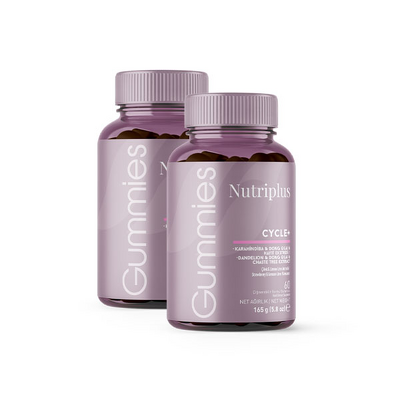 NUTRIPLUS საღეჭი აბები CYCLE 60 აბი (2 ცალი)
