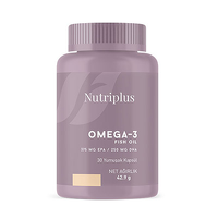 NUTRIPLUS ვიტამინი OMEGA 3, რბილი კაფსულები